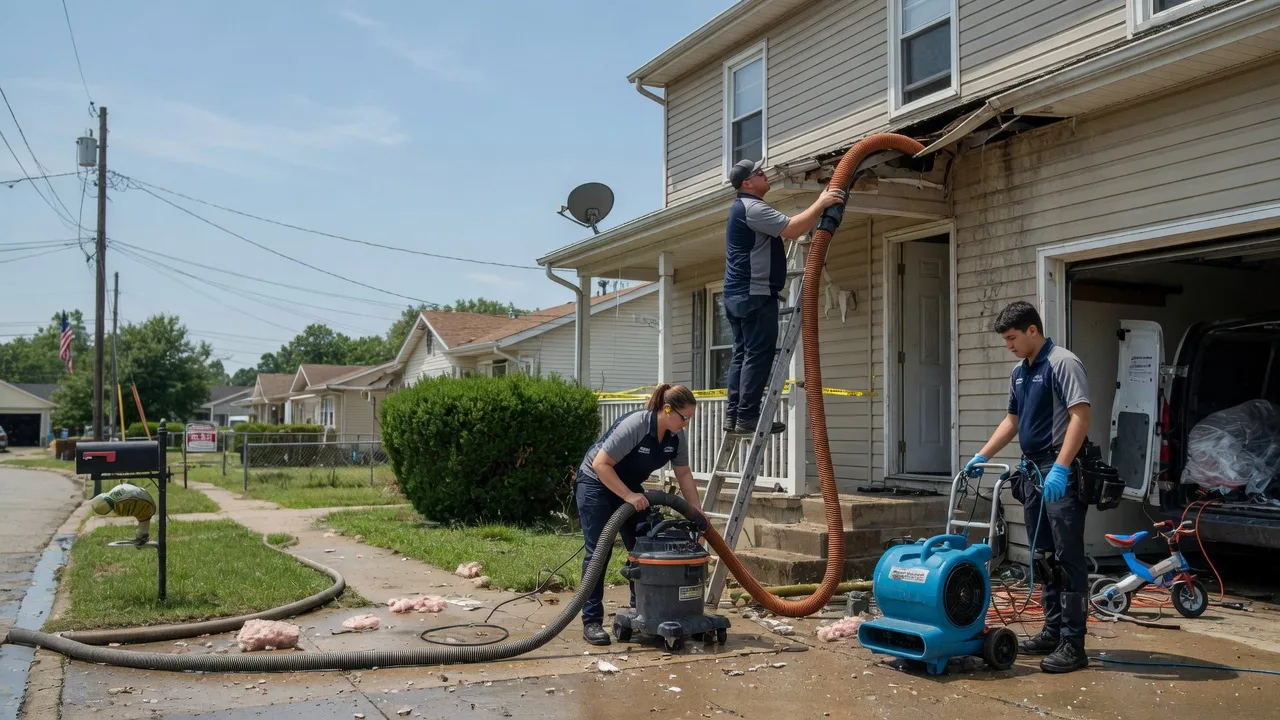 Water Damage Restoration in Ladoga, IN near me